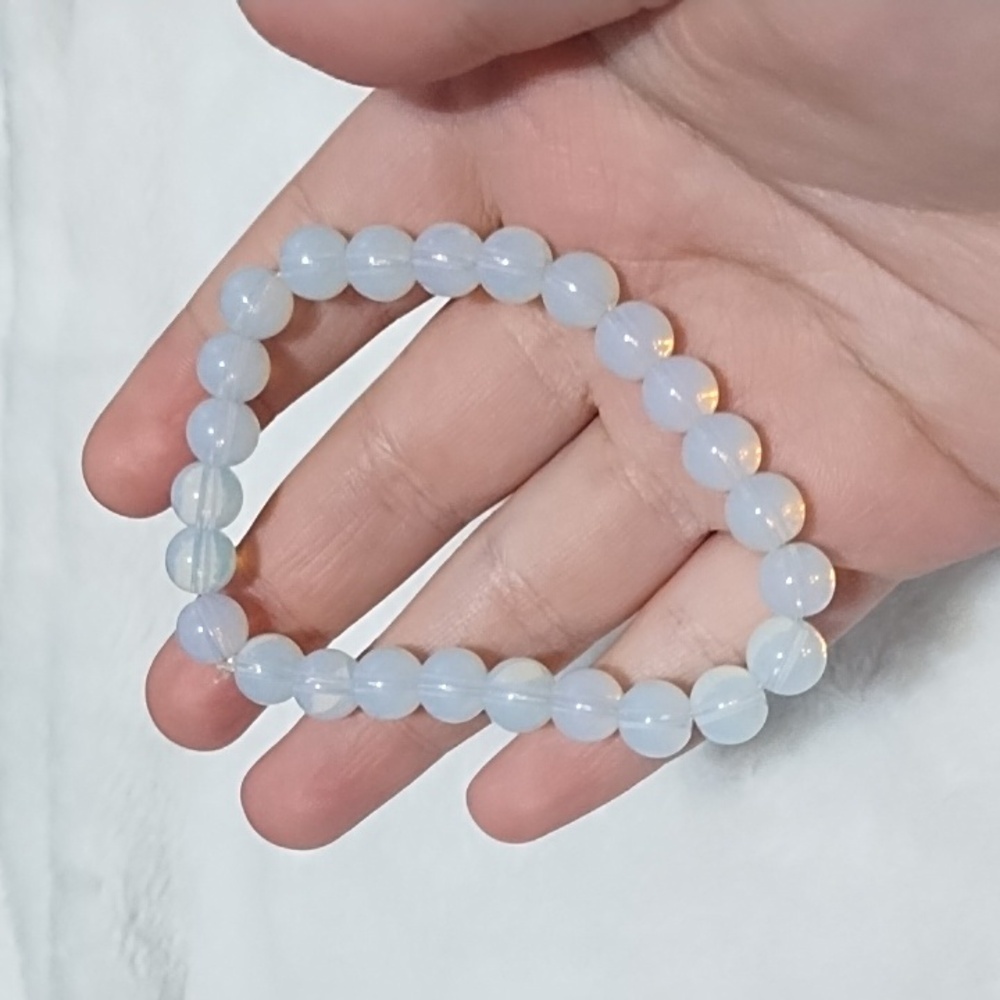 Handmade - Opal Gemstone Bracelet - Picture 3 of 3